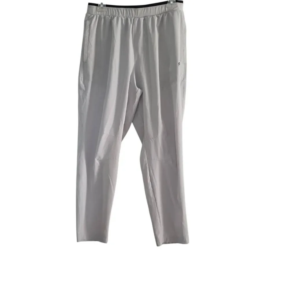 Fabletics Men's Size Large Light Gray Athletic Casual Pants